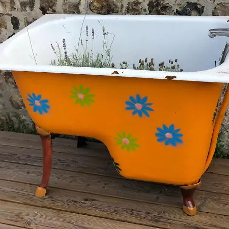 Charmante D'hote Atypique A Frühstückspension Pont-Audemer